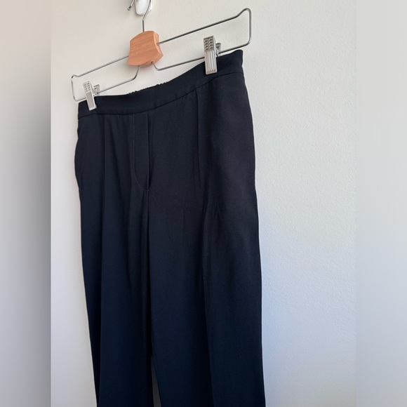 ARITZIA BABATON Conan ankle pants, mid rise trousers, dress pants black, size 0 - Picture 2 of 16